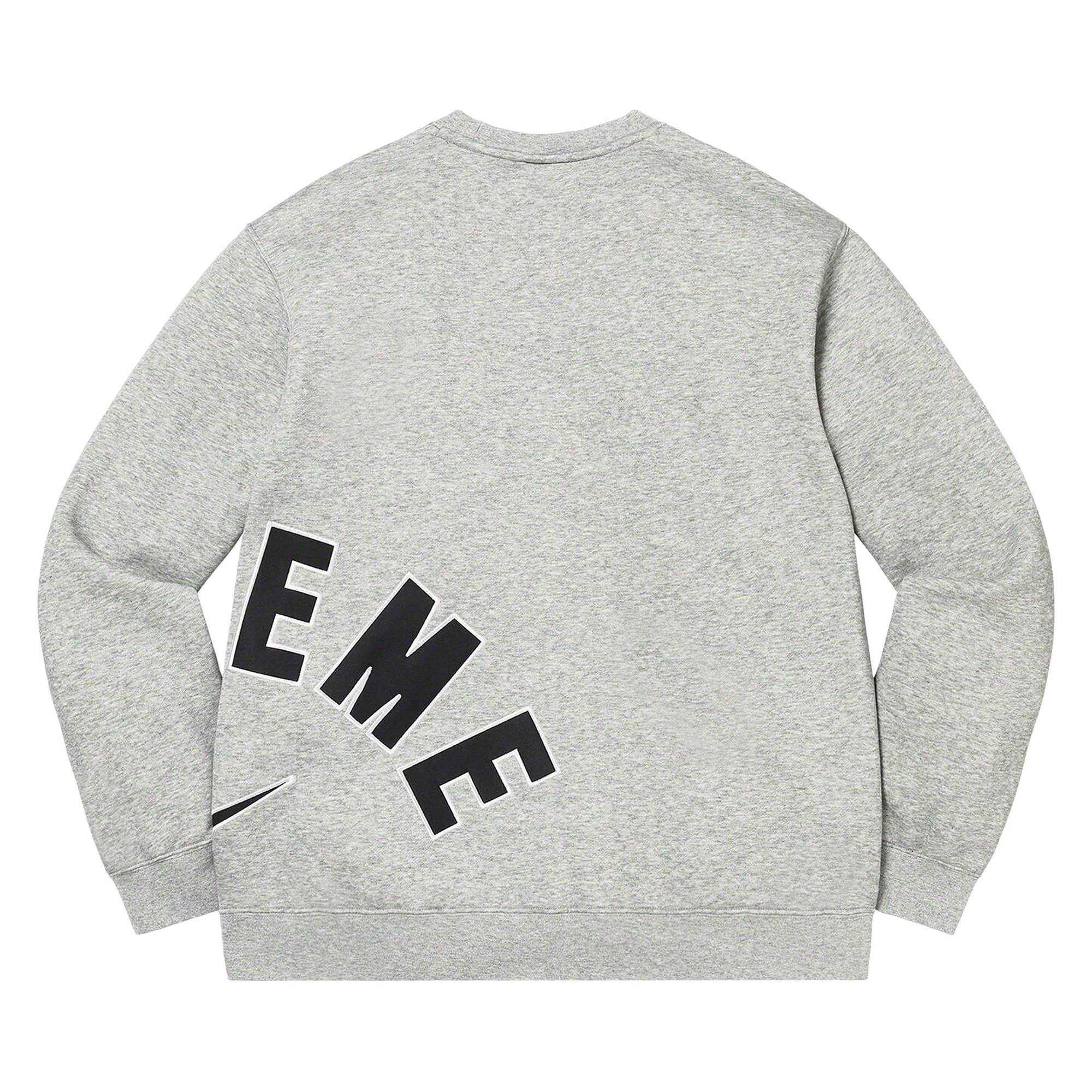 Buy Supreme x Nike Arc Crewneck Heather Grey SS22SW1 HEATHER GREY GOAT UK