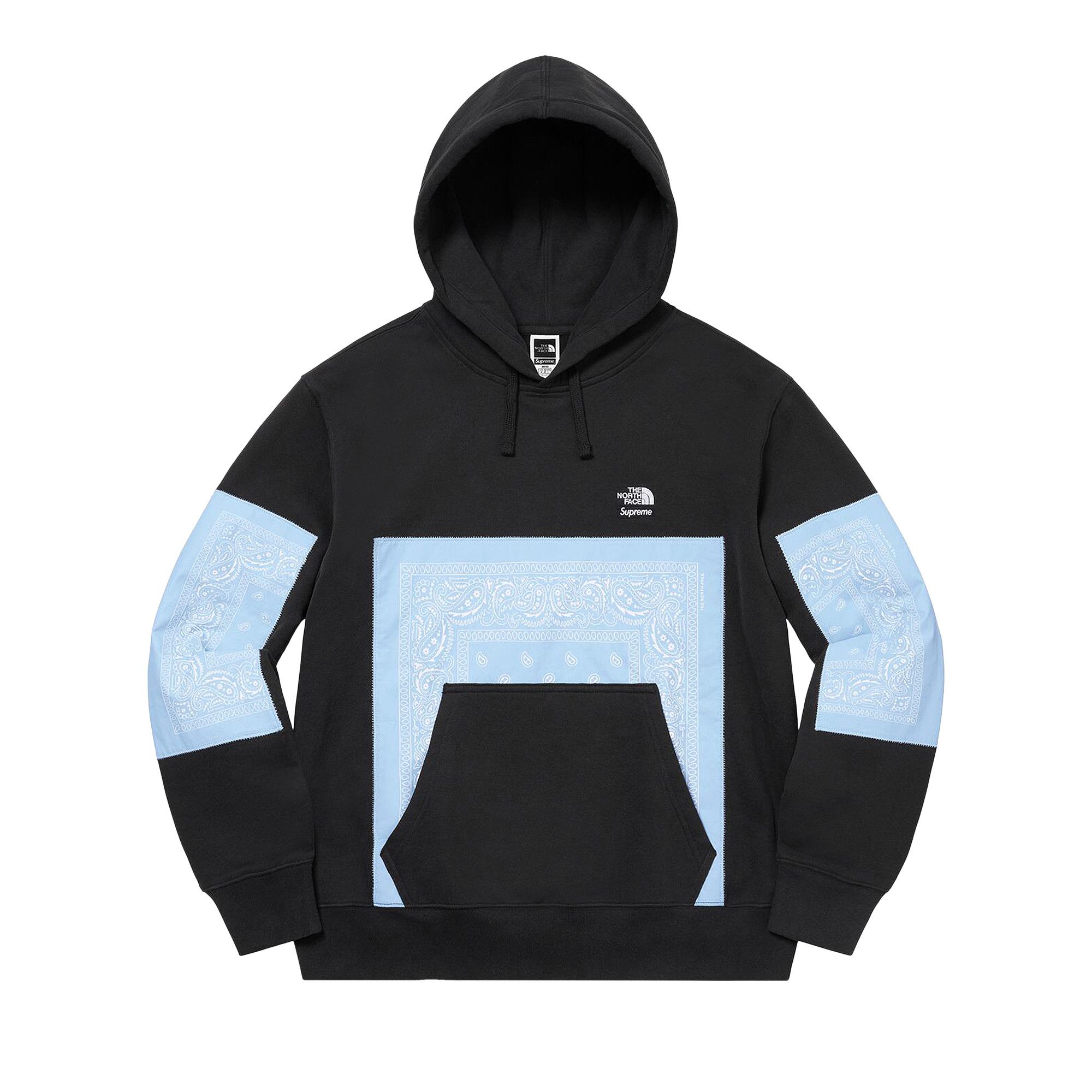 Buy Supreme x The North Face Bandana Hooded Sweatshirt Black SS22SW2 BLACK GOAT CA