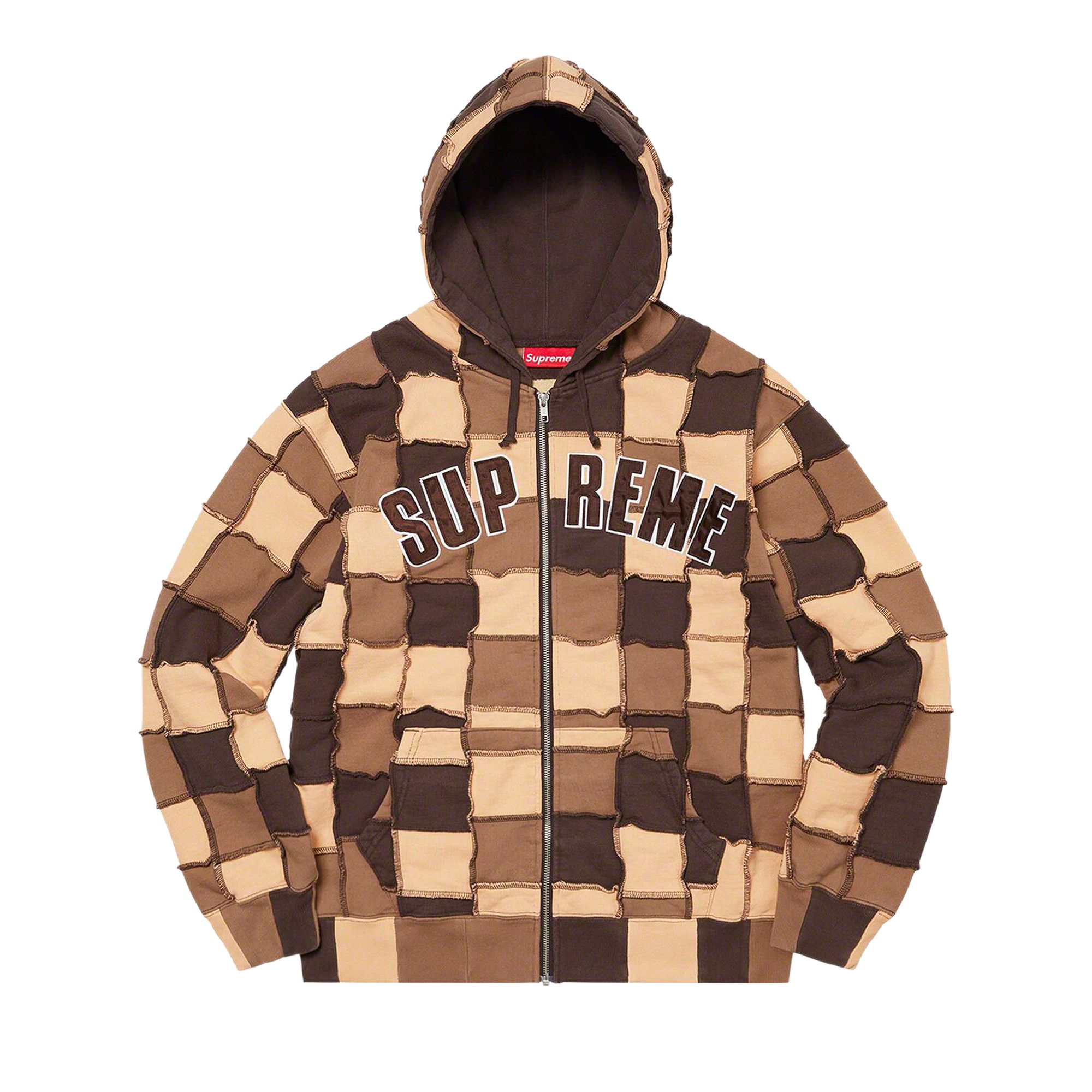 Supreme patch hoodie new arrivals