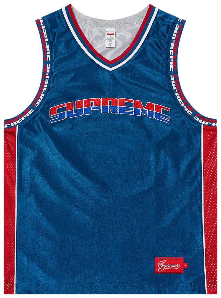 Supreme Reversible Basketball Jersey Royal