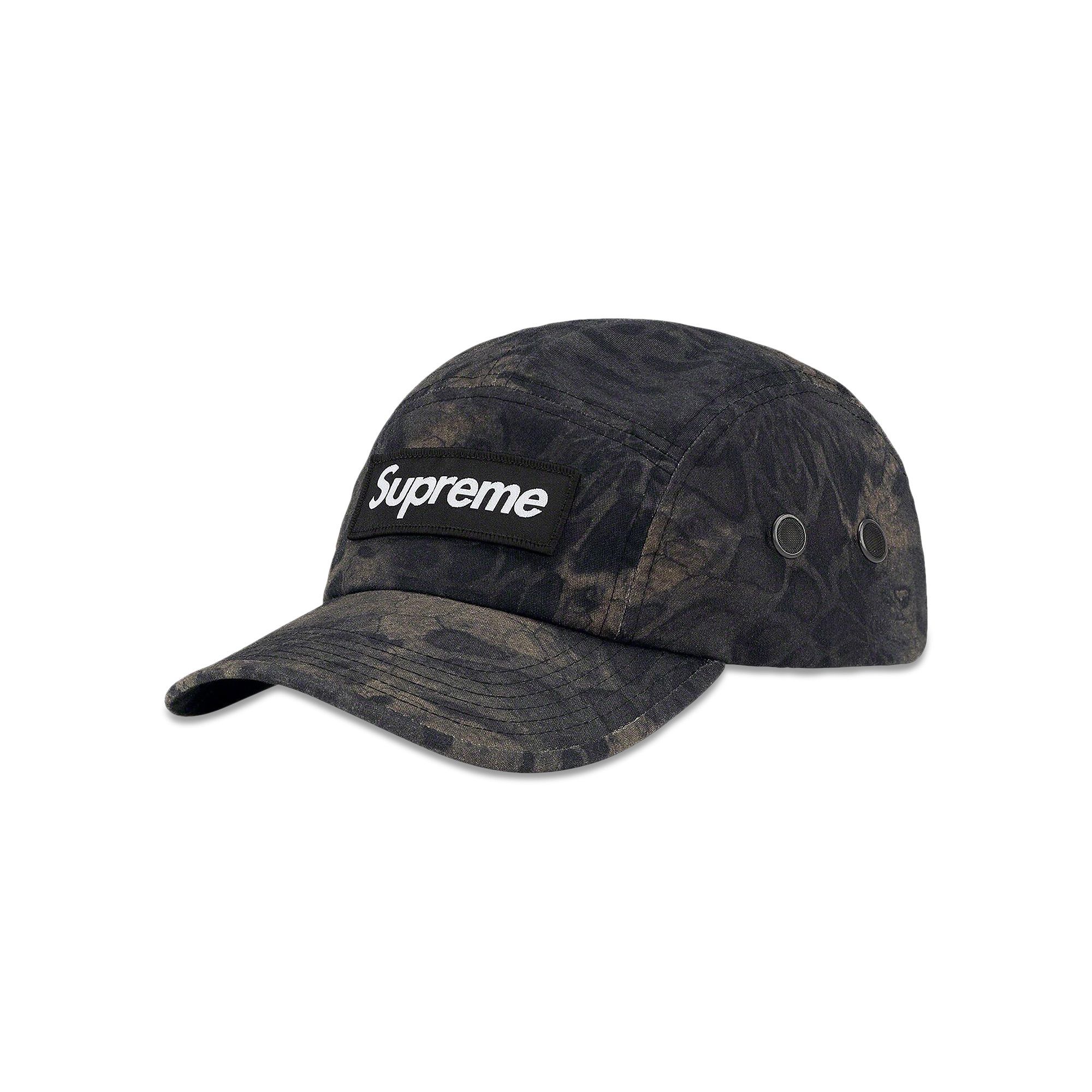 Buy Supreme Military Camp Cap 'Black Pryml Camo' - SS22H74