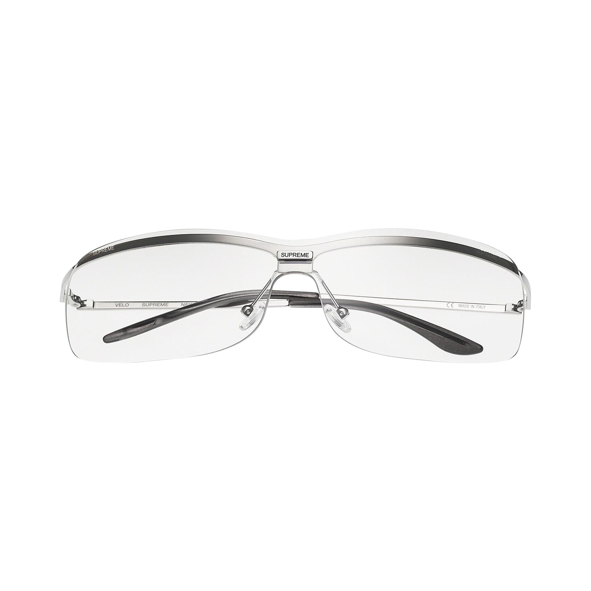 小物 Supreme velo sunglasses silver Supreme Velo Sunglasses (SS22) - $198