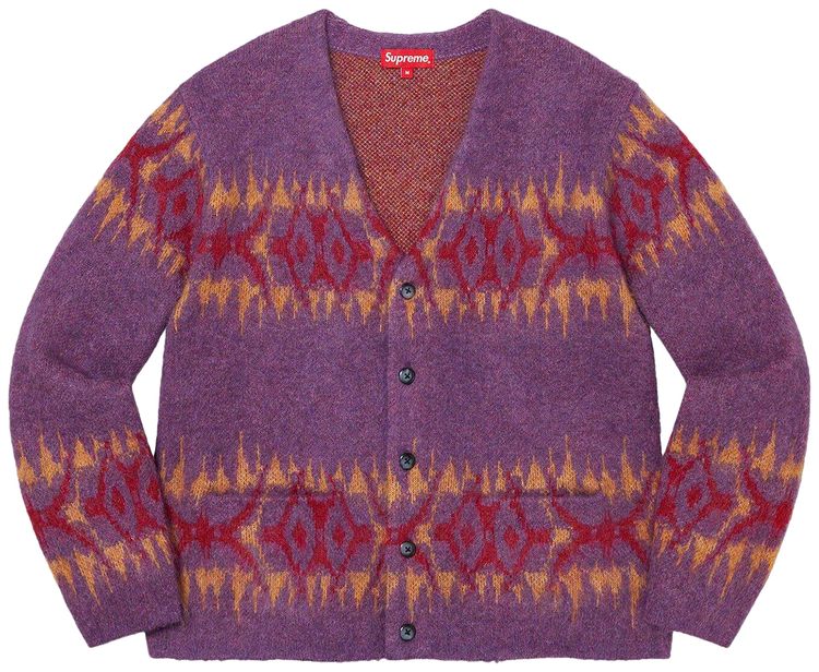 Buy Supreme Abstract Stripe Cardigan 