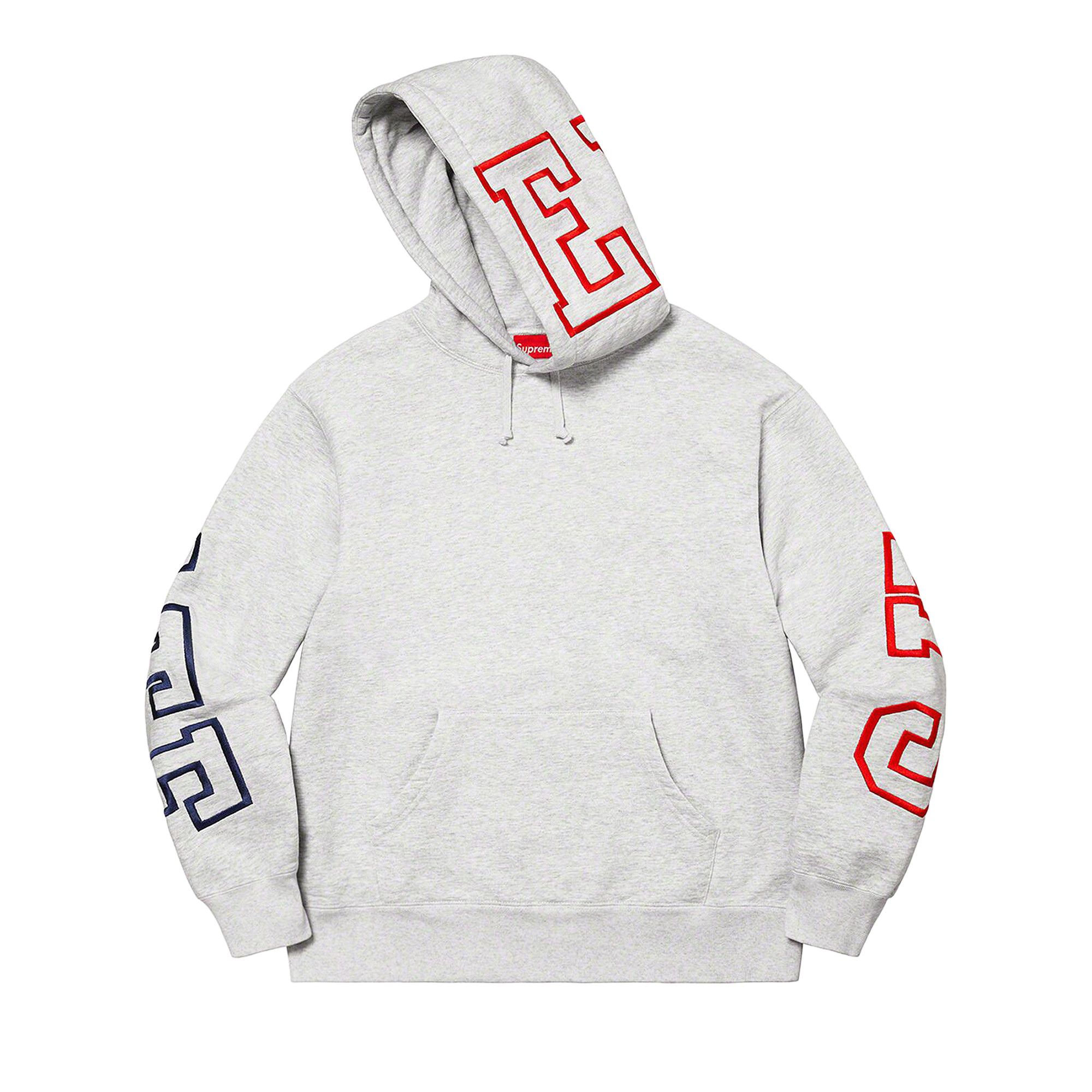 トップス Supreme State Hooded Sweatshirt Ash Grey Buy Supreme State Hooded Sweatshirt 'Ash Grey' - FW22SW16