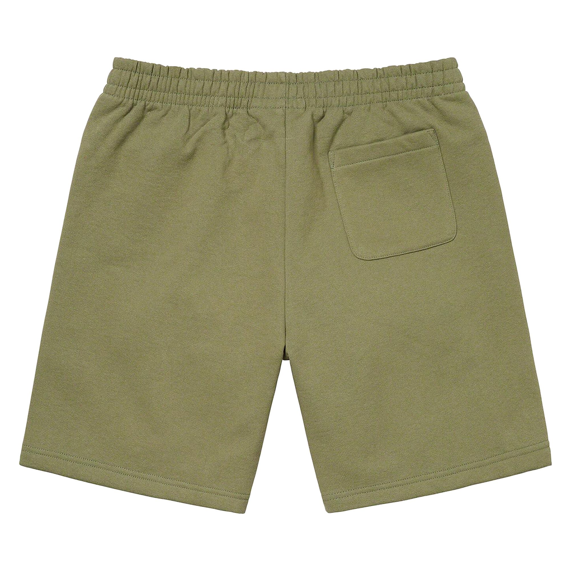 Buy Supreme Small Box Sweatshort 'Light Olive' - FW22SH4 LIGHT