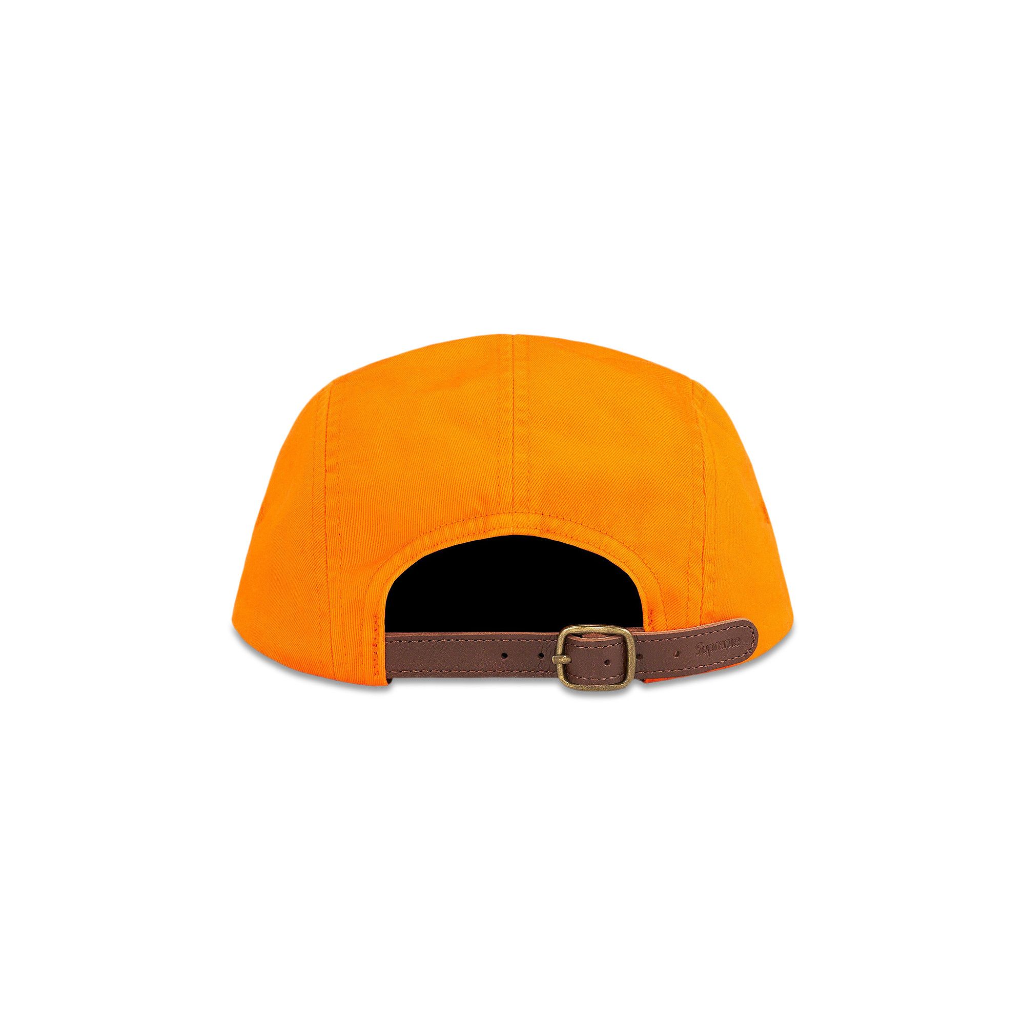 Buy Supreme Washed Chino Twill Camp Cap 'Orange' - FW22H104 ORANGE