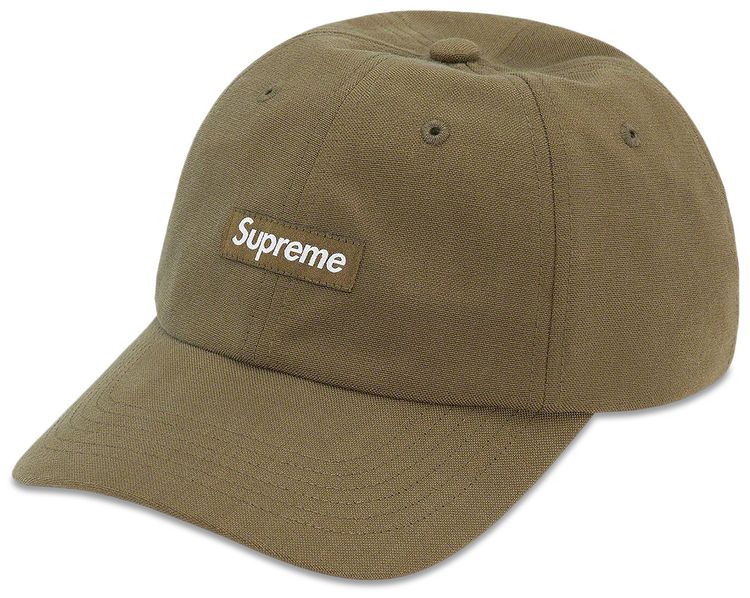 Supreme Brushed Cordura Small Box 6 Panel Olive