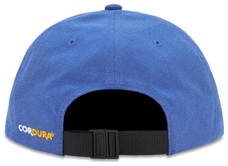 Supreme Brushed Cordura Small Box 6 Panel Royal
