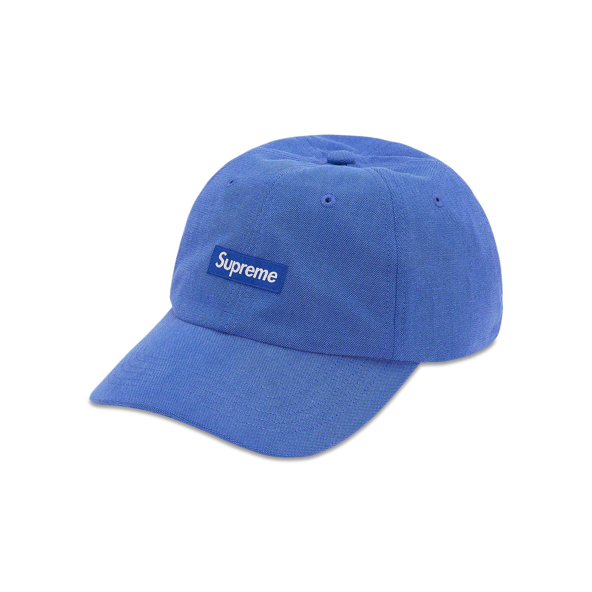Buy Supreme Brushed Cordura Small Box 6-Panel 'Royal' - FW22H93