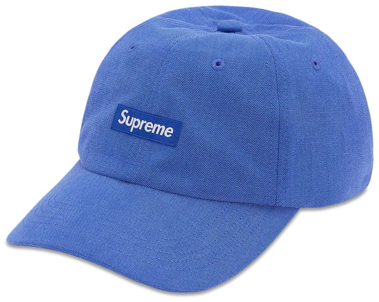 Supreme Brushed Cordura Small Box 6 Panel Royal