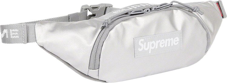 Supreme Small Waist Bag Silver