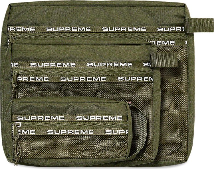 Supreme Organizer Pouch Set Olive