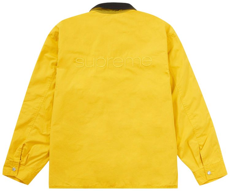 Supreme Cotton Utility Jacket Sulfur