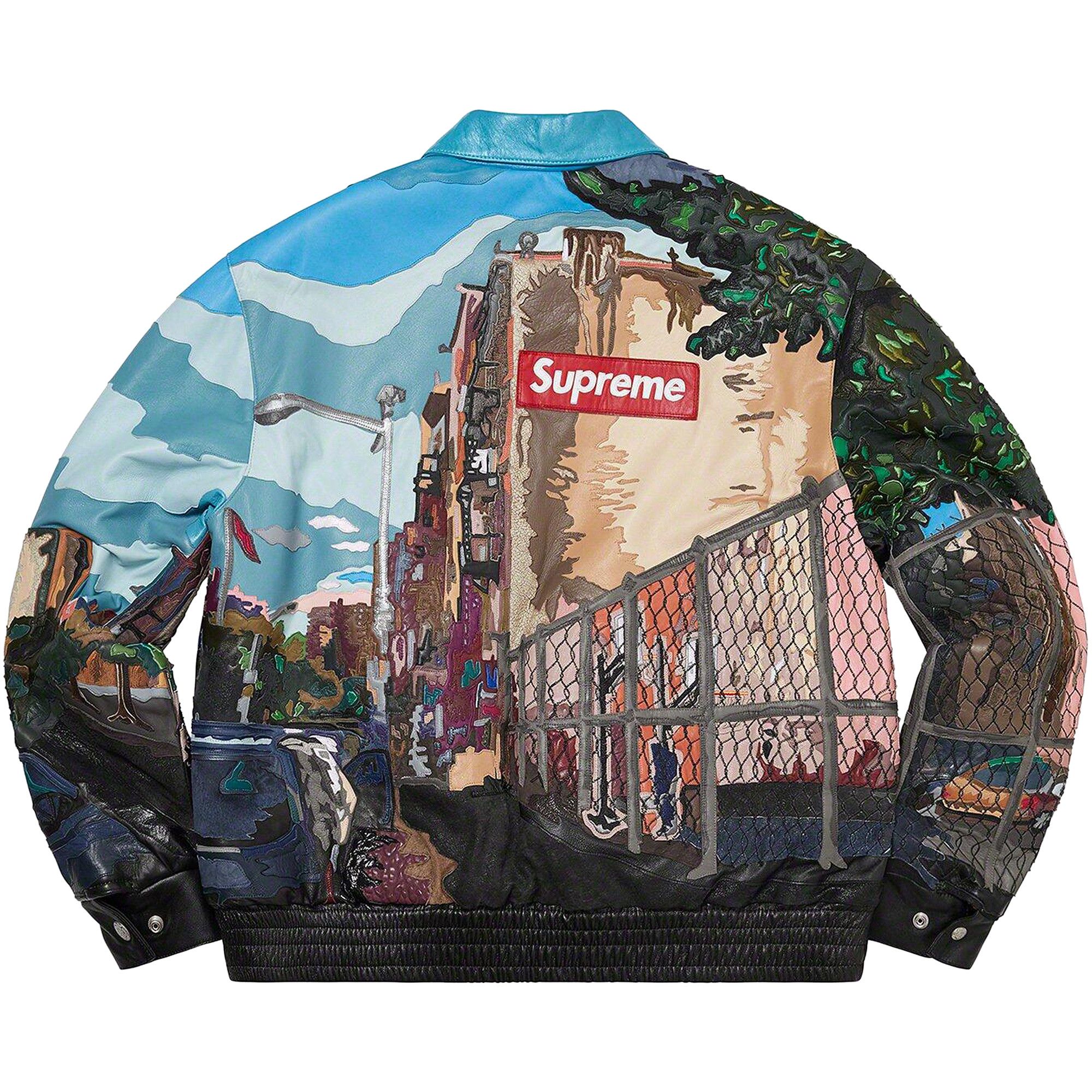 Buy Supreme x Jeff Hamilton Ridge Street Leather Jacket