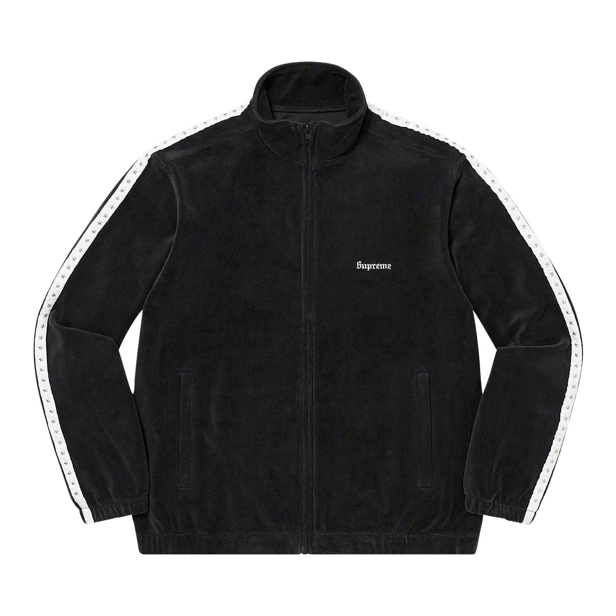 Y*s様 Supreme studded velour track jacket Buy Supreme Studded Velour Track Jacket 'Black' - FW22J59 BLACK | GOAT