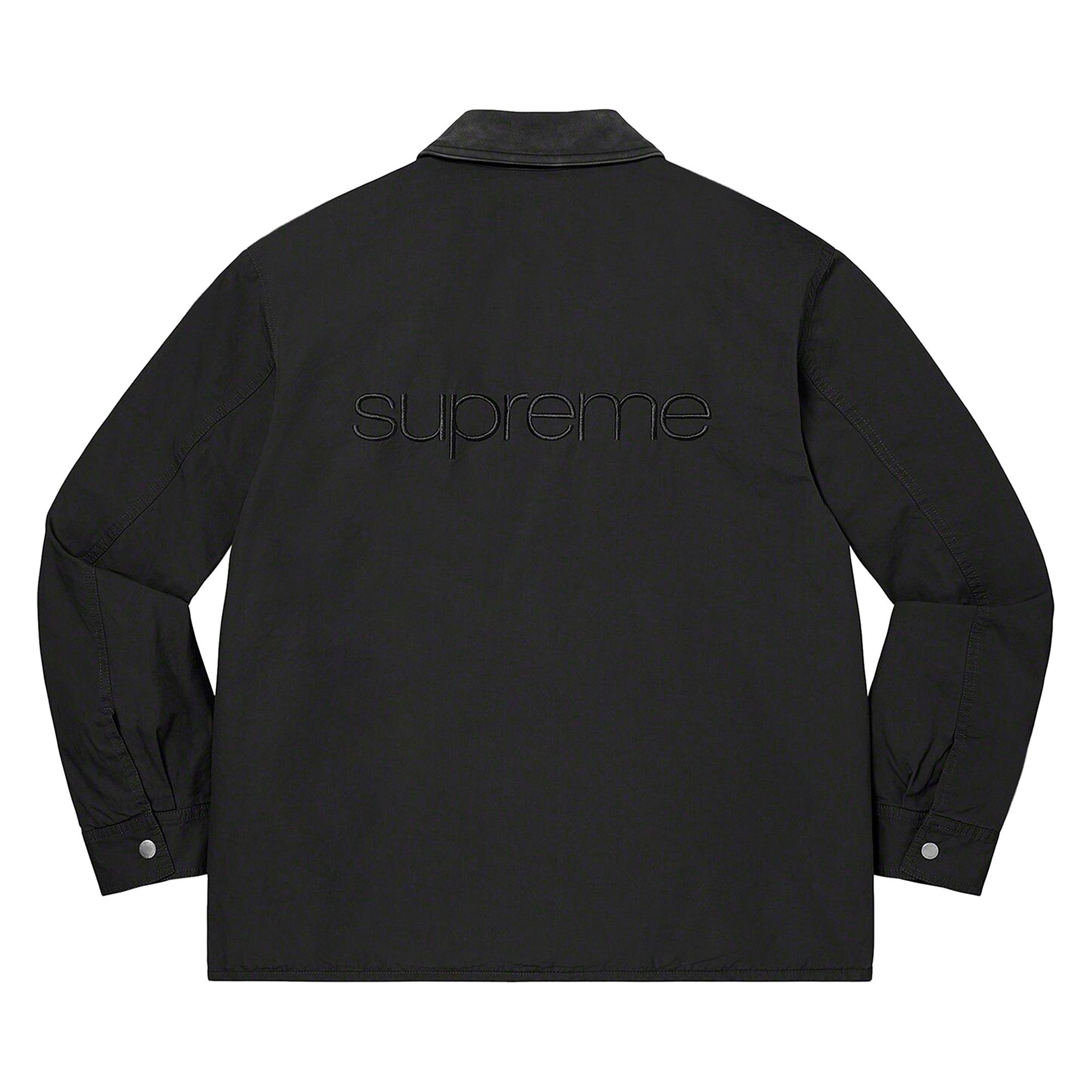 商品画像：Buy Supreme Cotton Utility Anorak 'Black' - SS24J79 BLACK | GOAT 3