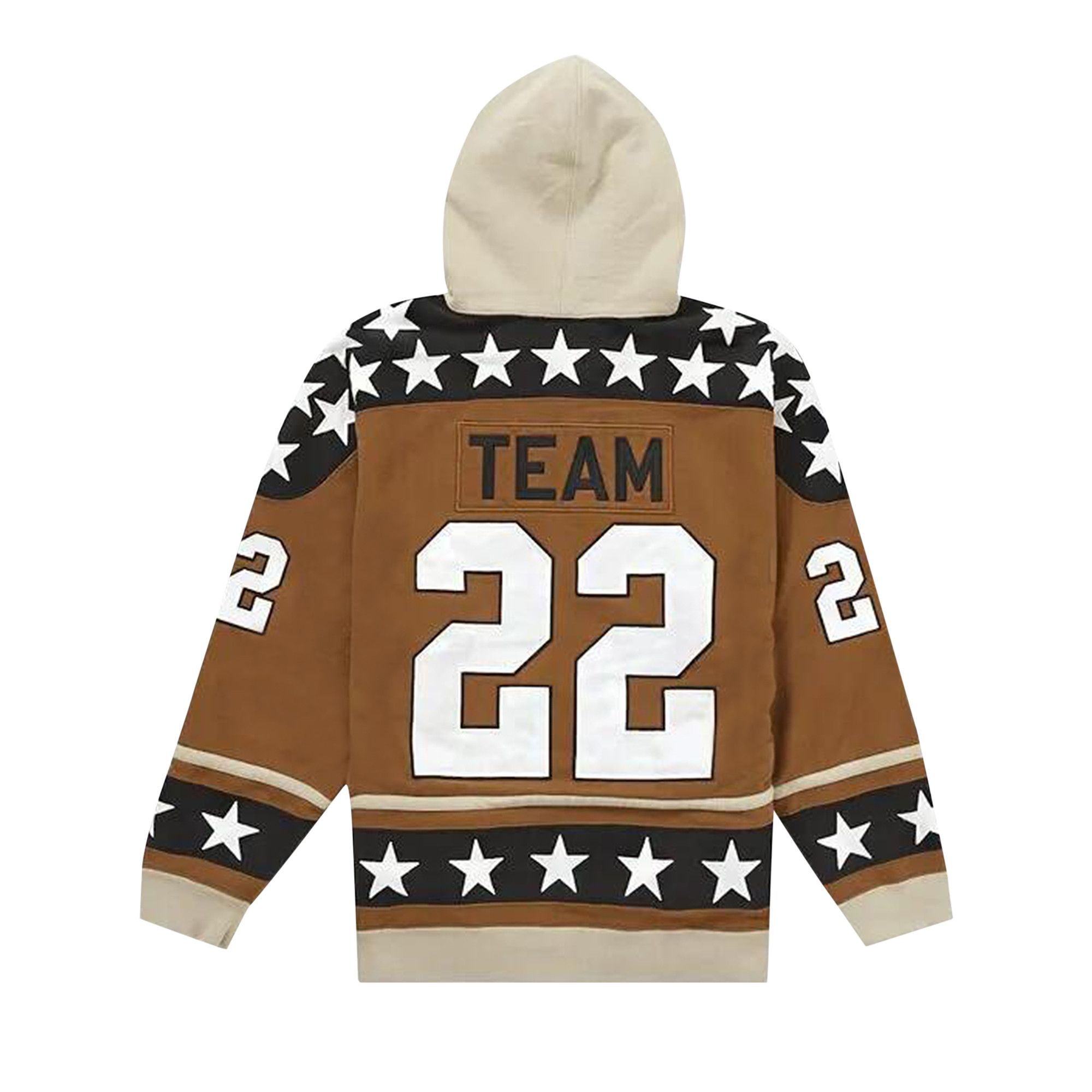 Buy Supreme Hockey Hooded Sweatshirt 'Brown' - FW22SW42 BROWN | GOAT