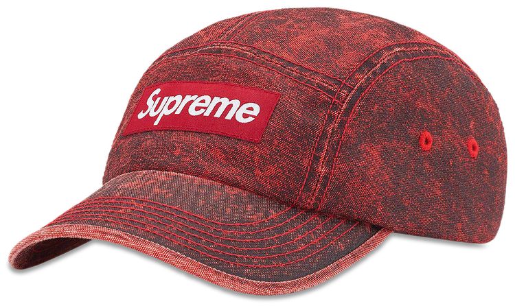 Supreme Washed Cordura Camp Cap Rust
