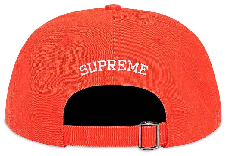 Supreme Pigment Print S Logo 6 Panel Orange