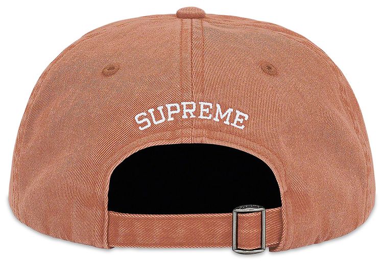 Supreme Pigment Print S Logo 6 Panel Tan