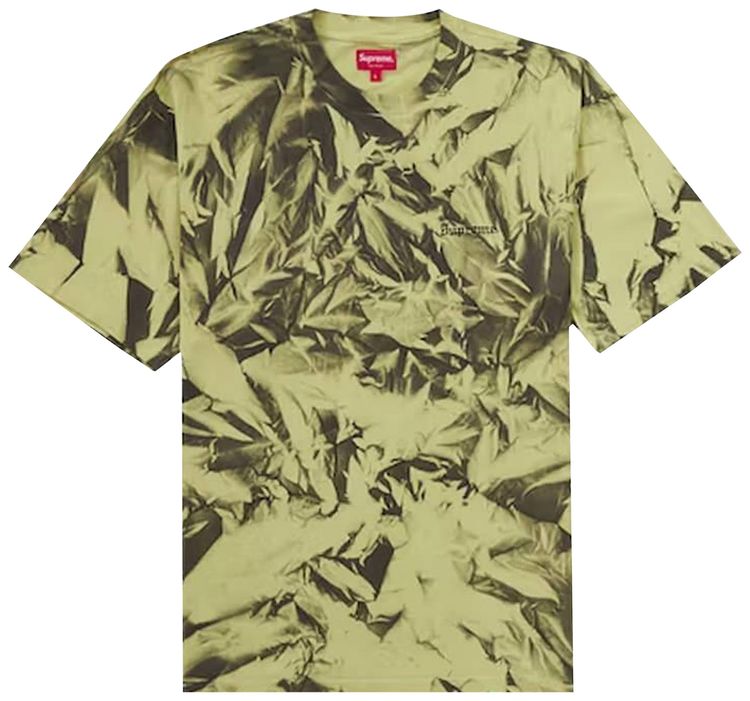 Supreme Creases Short Sleeve Top Neon Green
