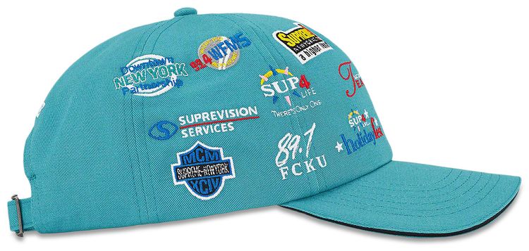 Supreme Sponsors 6 Panel Teal