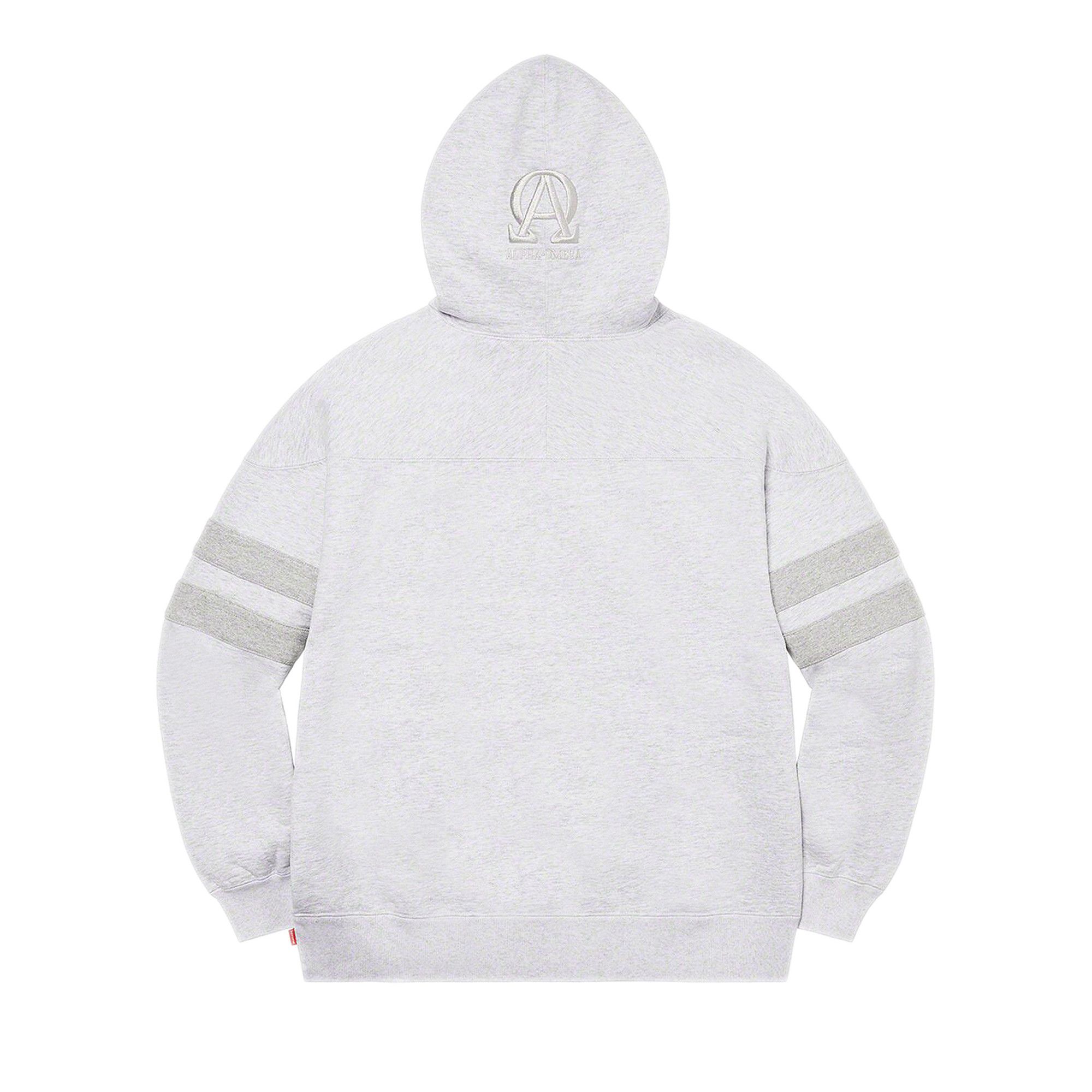 Buy Supreme US-NY Hooded Sweatshirt 'Ash Grey' - FW22SW26 ASH GREY