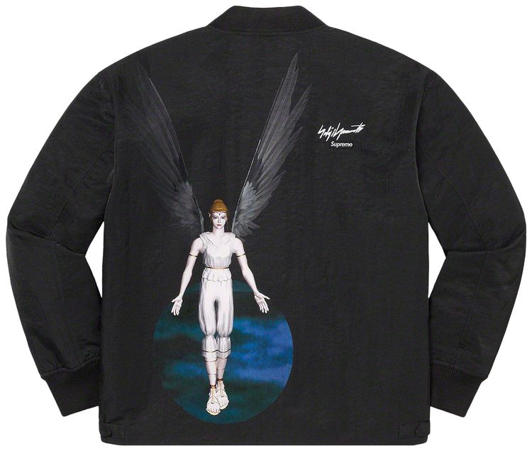 Supreme x Yohji Yamamoto x TEKKEN Nylon Bomber Jacket Black