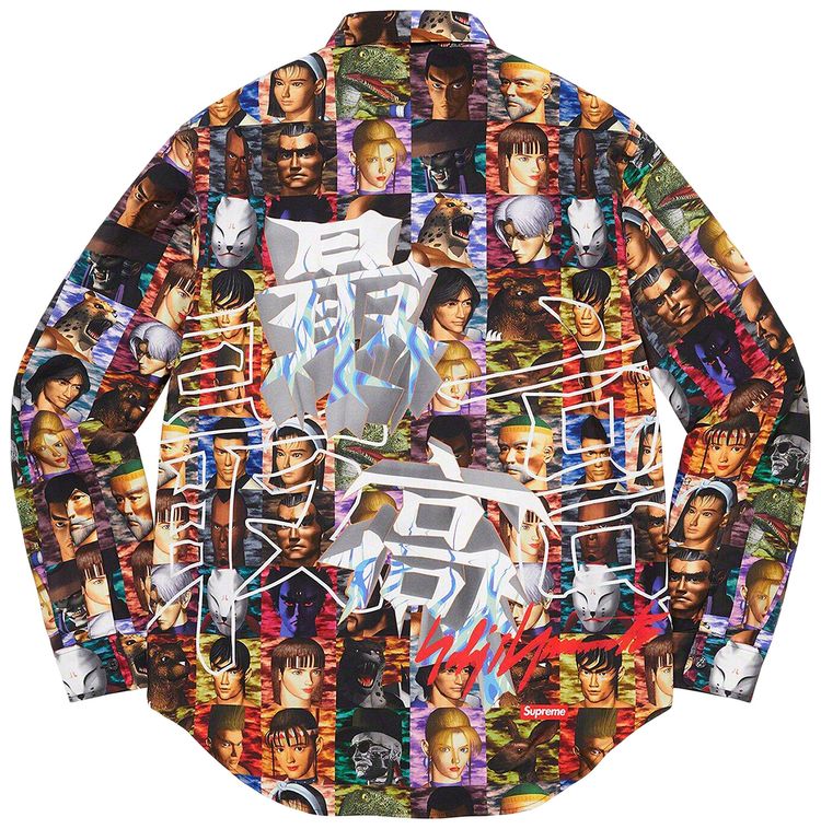 Supreme x Yohji Yamamoto x TEKKEN Shirt Multicolor