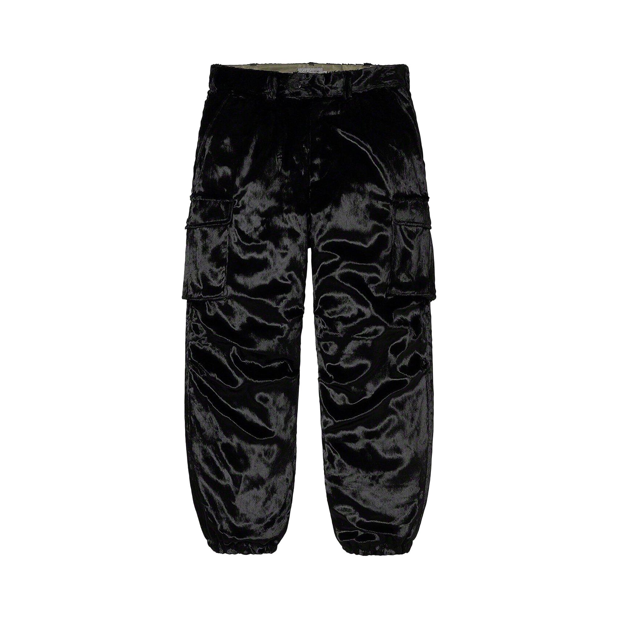 Buy Supreme x Yohji Yamamoto Faux Fur Cargo Pant 'Black