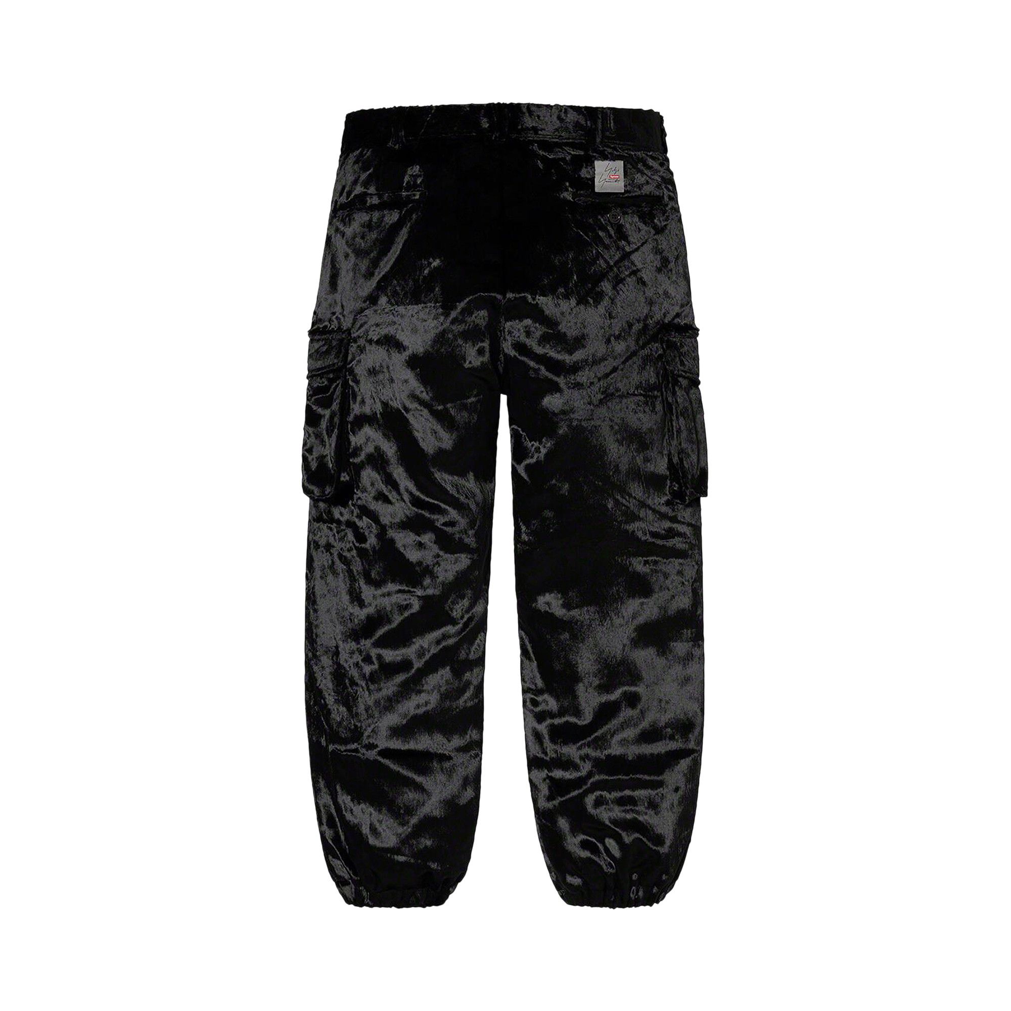 Size 30 Supreme x Yohji Yamamoto Faux Fur Cargo Pant 'Black'