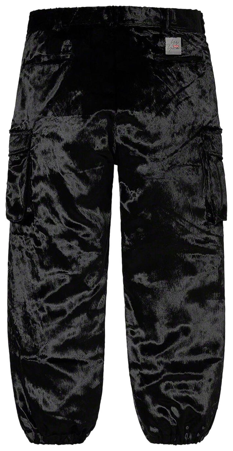 Supreme x Yohji Yamamoto Faux Fur Cargo Pant Black