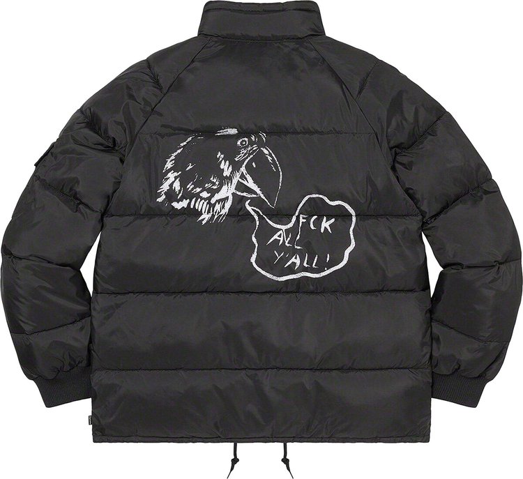 Supreme x Raymond Pettibon Mechanics Jacket Black