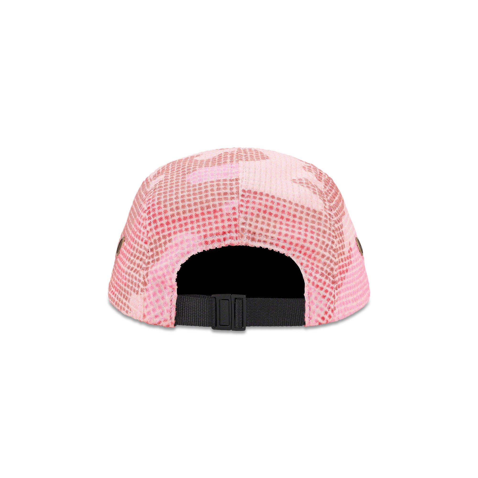 Buy Supreme Camo Grid Velvet Camp Cap 'Pink Camo' - FW22H22 PINK