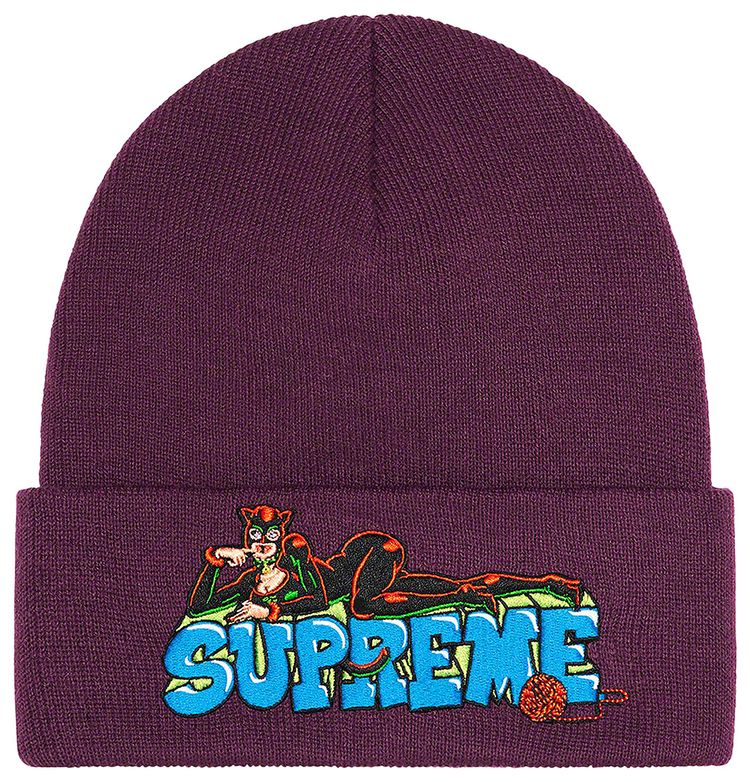 Supreme Catwoman Beanie Plum