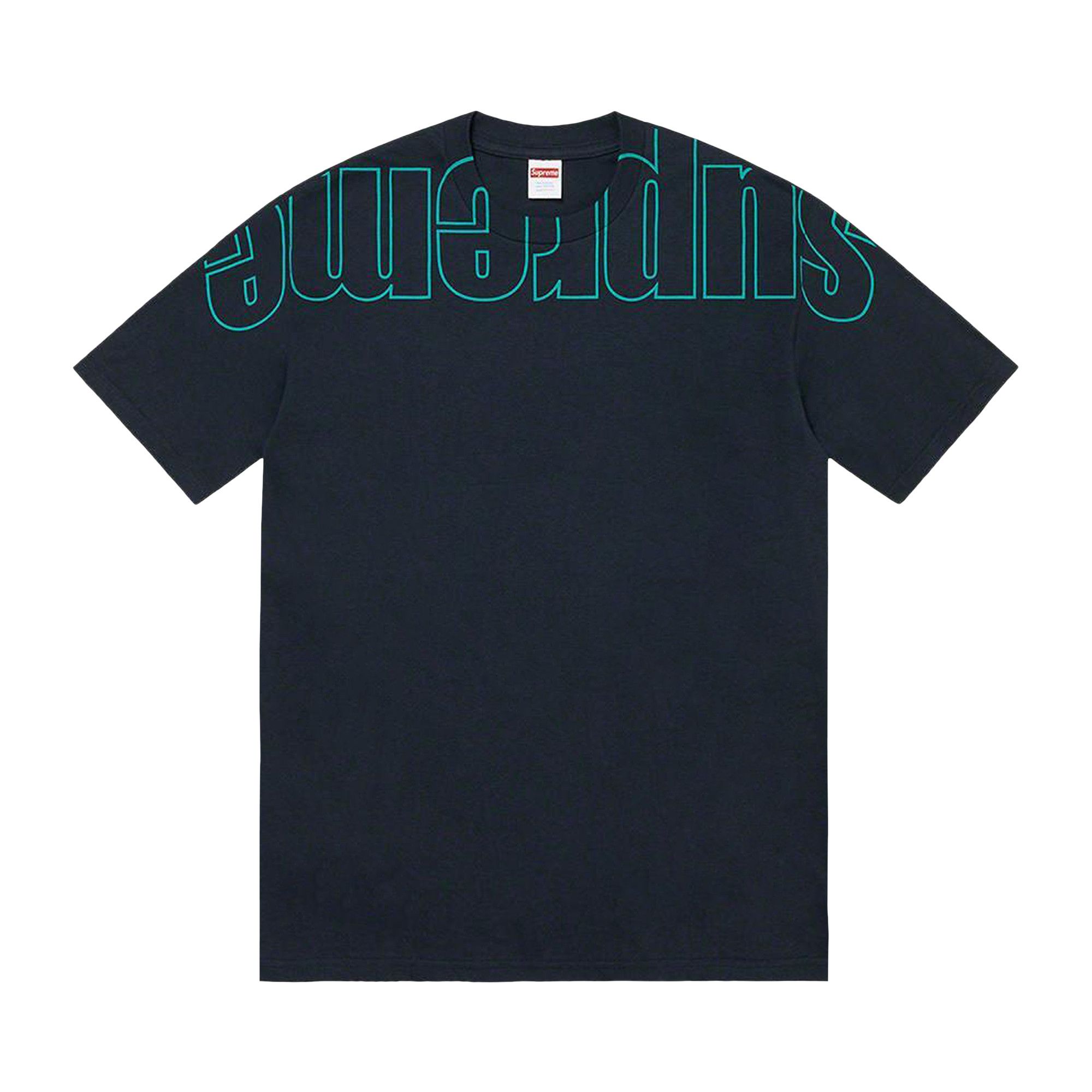Buy Supreme Upside Down Tee 'Navy' - FW22T63 NAVY | GOAT