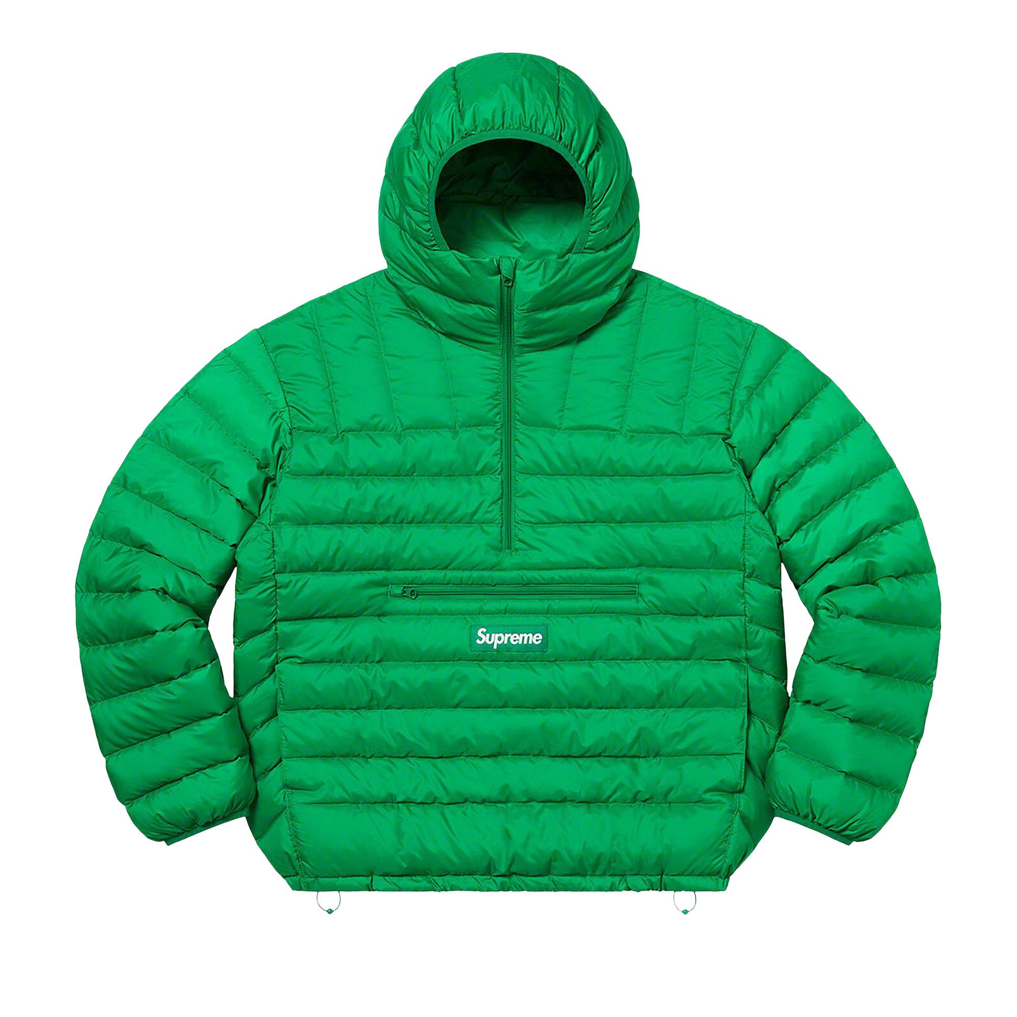 Supreme micro down half zip hooded pullover online