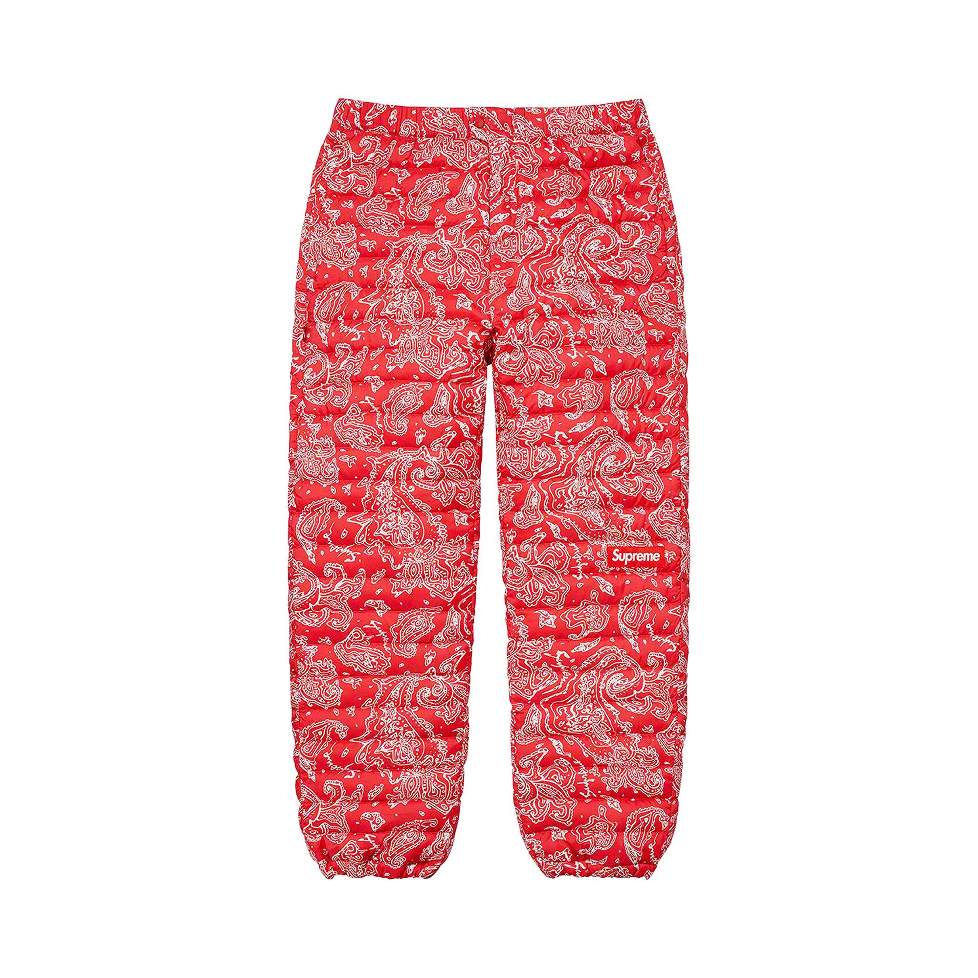 Supreme paisley pants sale