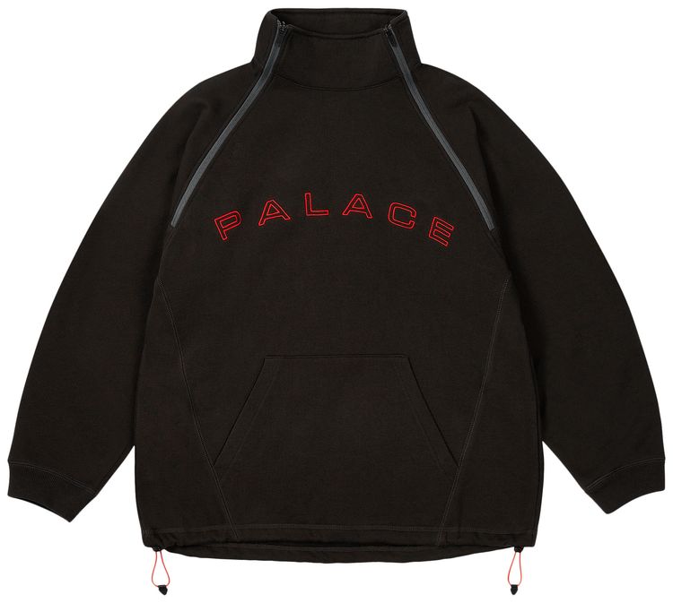 Palace Double Zip Funnel Black
