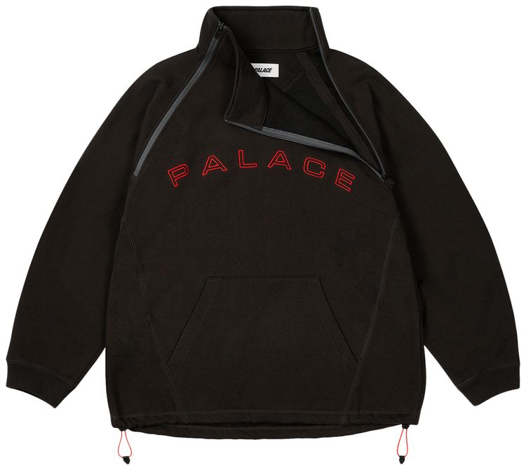 Palace Double Zip Funnel Black