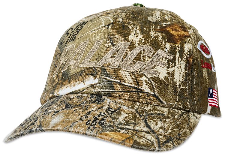 Palace Washed Realtree 6 Panel Edge