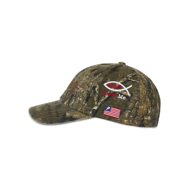Palace Washed Realtree 6 Panel Timber