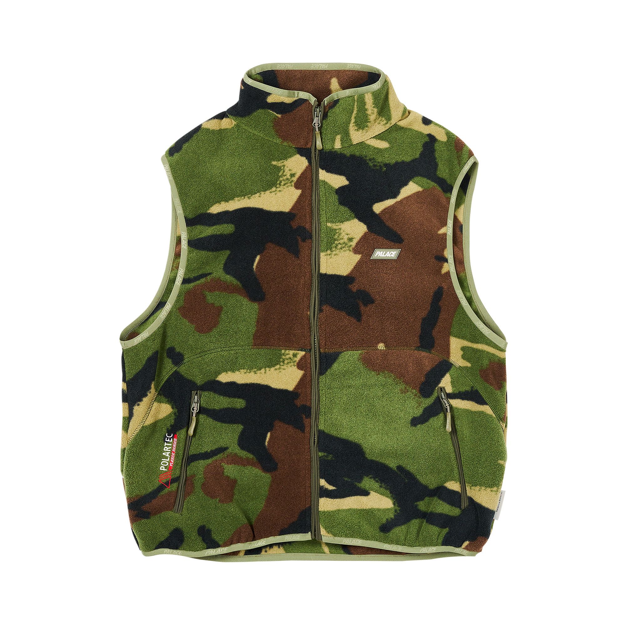 Buy Palace Polartec Vest 'Woodland Dpm' - P27JK001 | GOAT