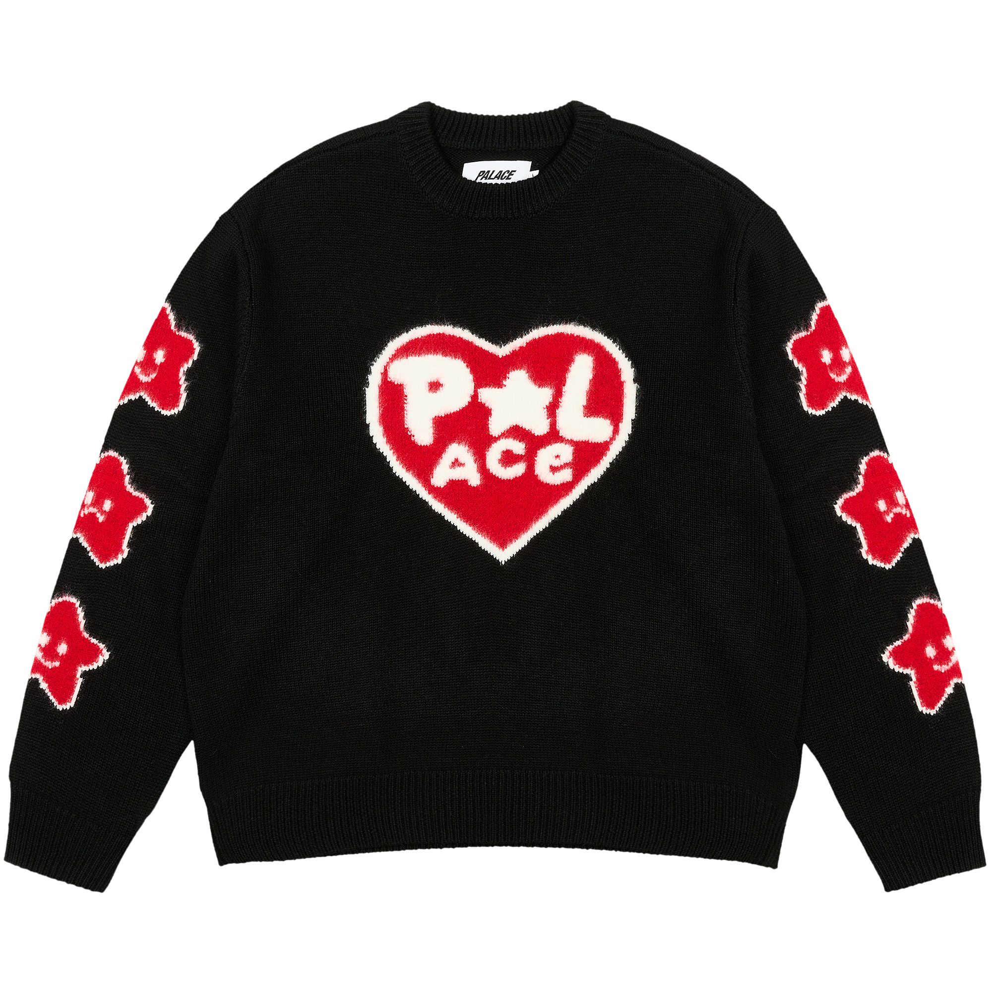 Buy Palace Cosy Knit Black P27KW001 GOAT