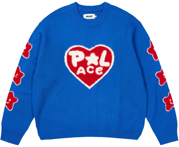 Palace Cosy Knit Blue Berry