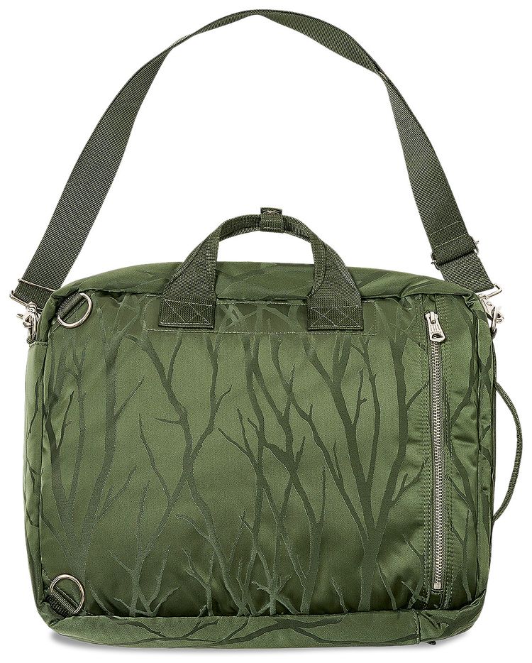 Palace x Porter Yoshida  Co Tanker 3 Way Briefcase OliveJacquard