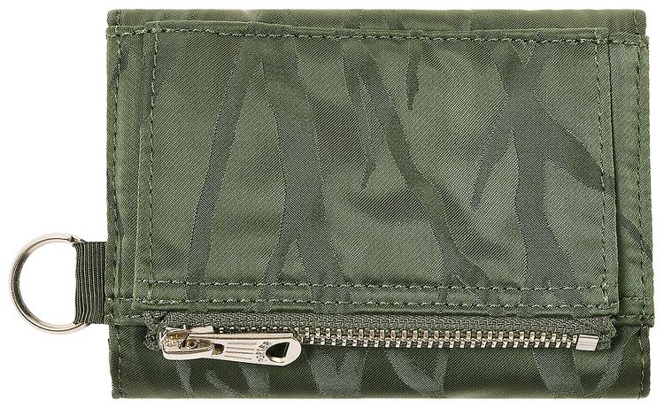 Palace x Porter Yoshida  Co Tanker Wallet OliveJacquard