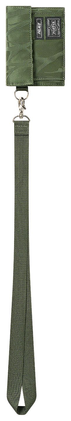 Palace x Porter Yoshida  Co Tanker Wallet OliveJacquard