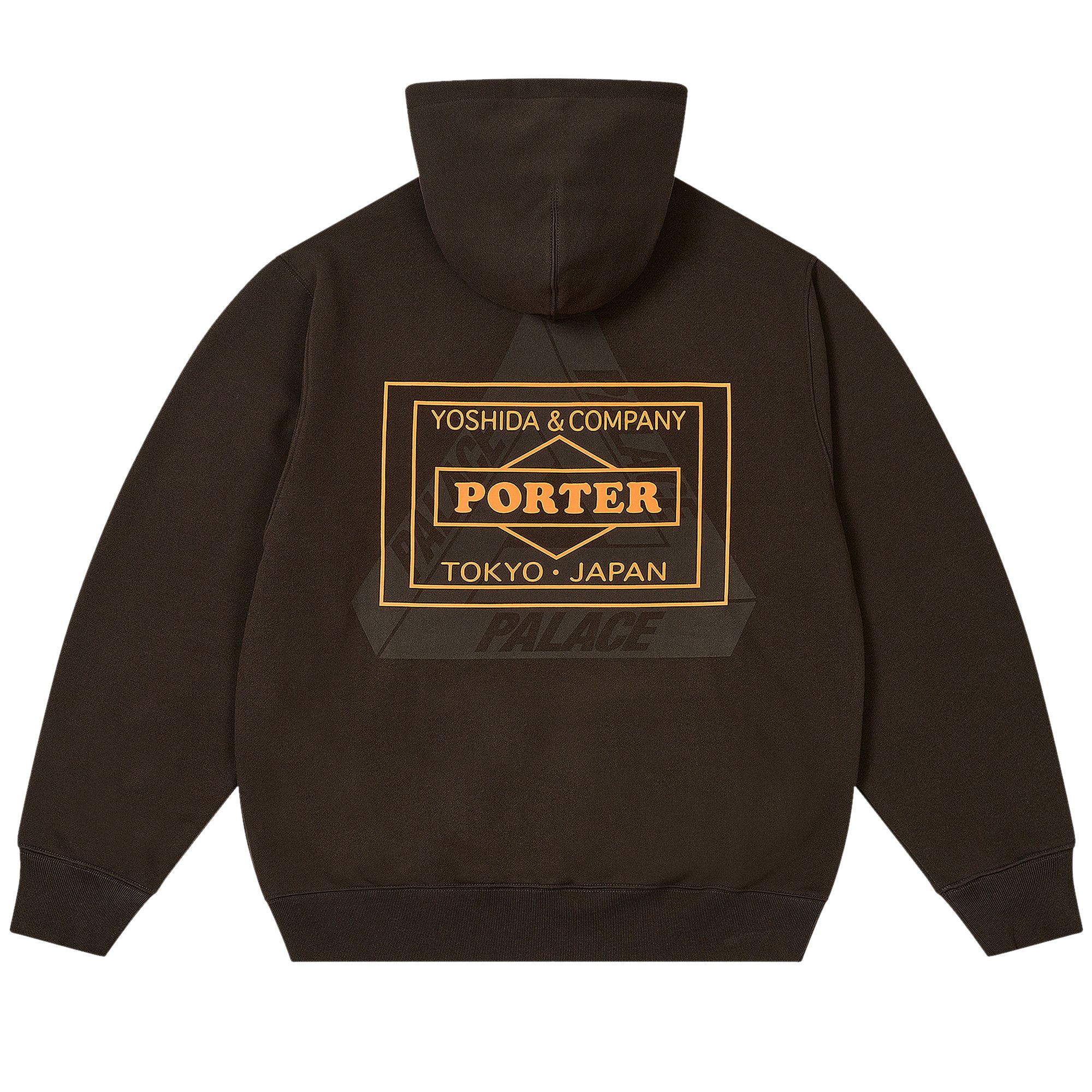 Buy Palace x Porter-Yoshida & Co. Logo Hood 'Black