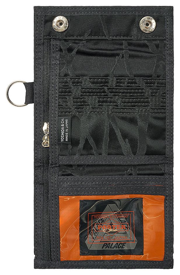 Palace x Porter Yoshida  Co Tanker Wallet BlackJacquard